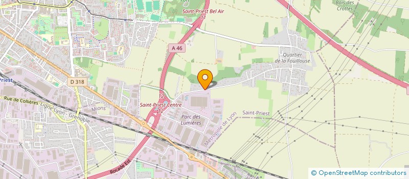 localisation de l'entreprise MONSIEUR LAURENT DERAT  LYON