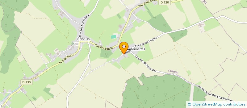 localisation de l'entreprise MONSIEUR LAURENT DEROLEZ  CREQUY