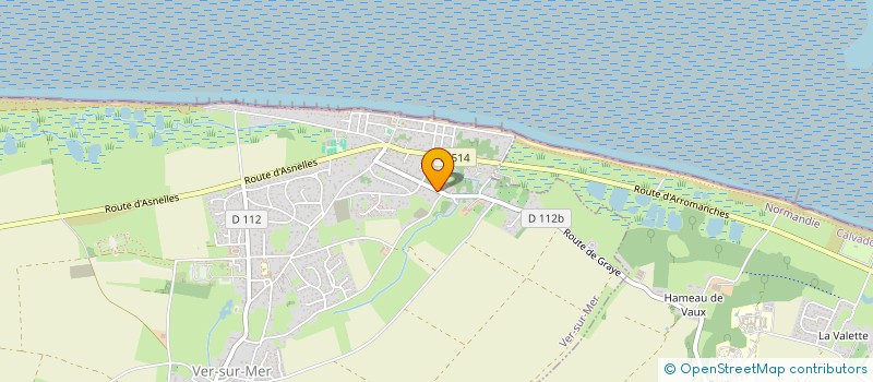 localisation de l'entreprise MONSIEUR LAURENT DESAUNAIS  VER-SUR-MER