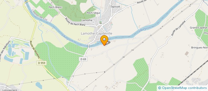 localisation de l'entreprise MONSIEUR LAURENT DESBASSAYNS DE RICHEMONT  MONTAUBAN