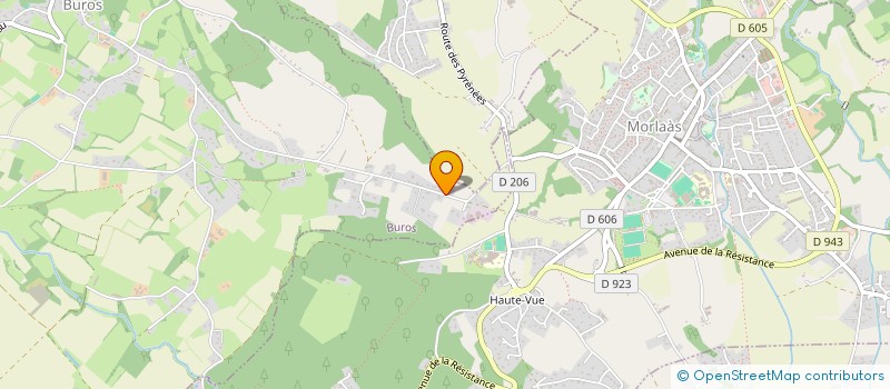 localisation de l'entreprise MONSIEUR LAURENT DESCARPENTRIES à BUROS