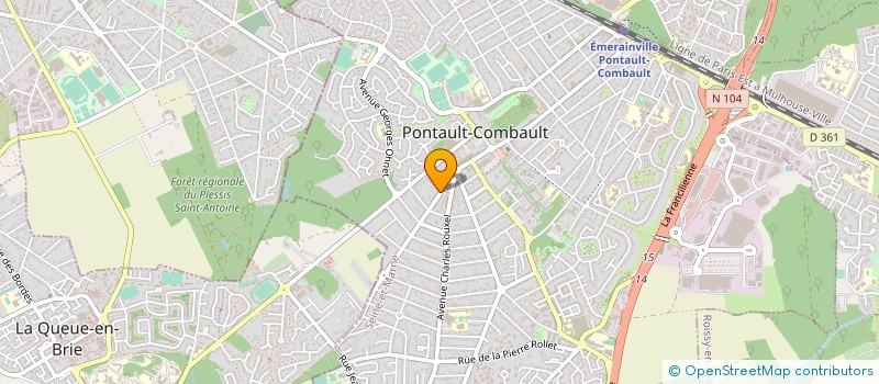 localisation de l'entreprise MONSIEUR LAURENT DESCAVE à PONTAULT-COMBAULT
