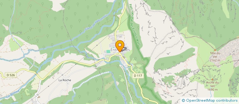 localisation de l'entreprise MONSIEUR LAURENT DESCHAMPS  ENTRAIGUES