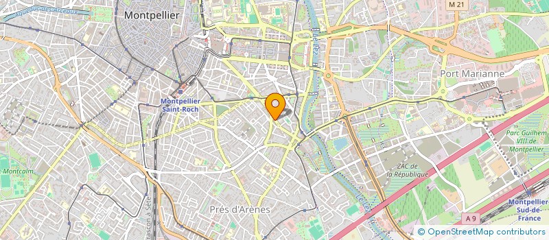 localisation de l'entreprise MONSIEUR LAURENT DESCHAMPS à MONTPELLIER