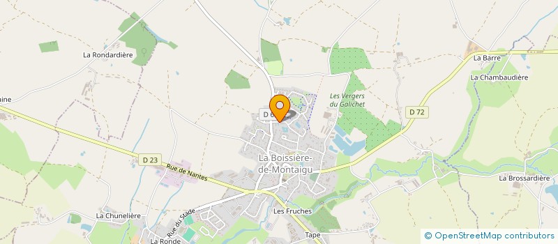 localisation de l'entreprise MONSIEUR LAURENT DESCHAMPS à MONTAIGU-VENDEE