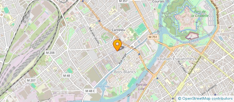 localisation de l'entreprise MONSIEUR LAURENT DESCOMBES à LILLE
