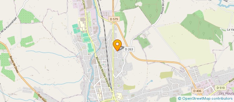 localisation de l'entreprise MONSIEUR LAURENT DESCRETTES  LE MESNIL-EUDES