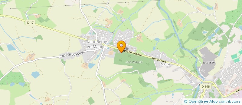 localisation de l'entreprise MONSIEUR LAURENT DESFAYES  MAUGES-SUR-LOIRE