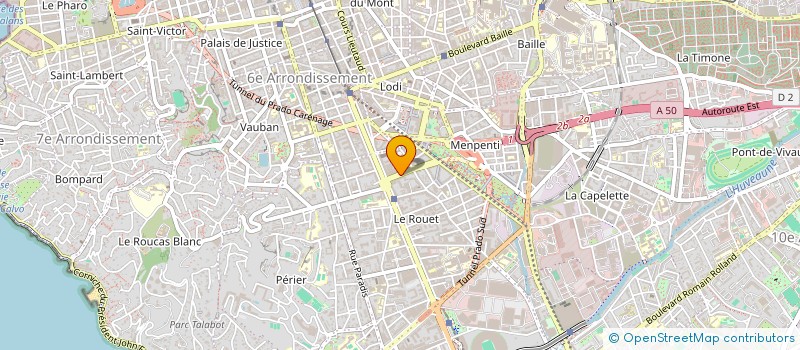 localisation de l'entreprise MONSIEUR LAURENT DESFOSSEZ à MARSEILLE