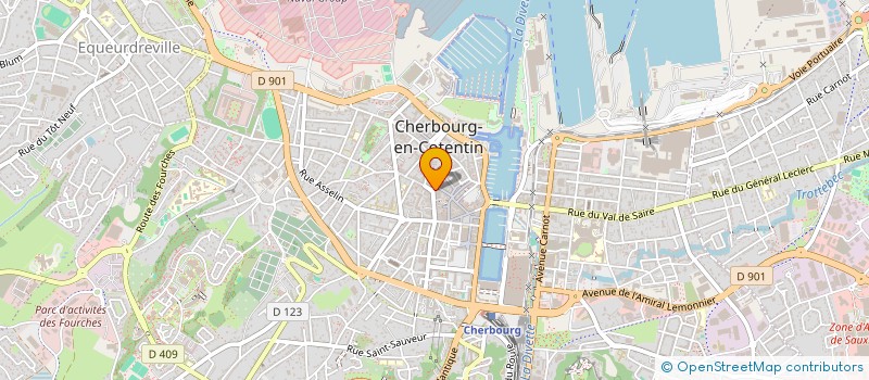 localisation de l'entreprise MONSIEUR LAURENT DESIRE à CHERBOURG-EN-COTENTIN