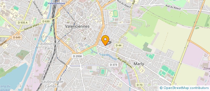 localisation de l'entreprise MONSIEUR LAURENT DESOMBRE à VALENCIENNES