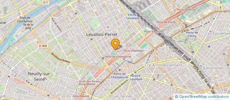 localisation de l'entreprise MONSIEUR LAURENT DESPRES à LEVALLOIS PERRET