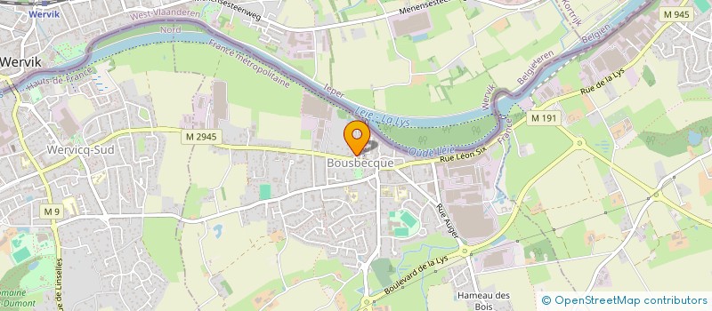localisation de l'entreprise MONSIEUR LAURENT DESRUEZ  BOUSBECQUE