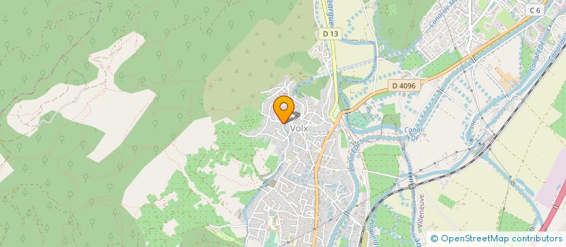 localisation de l'entreprise MONSIEUR LAURENT DETERNE  VOLX