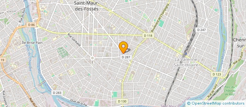 localisation de l'entreprise MONSIEUR LAURENT DEVIGNE à SAINT-MAUR-DES-FOSSES