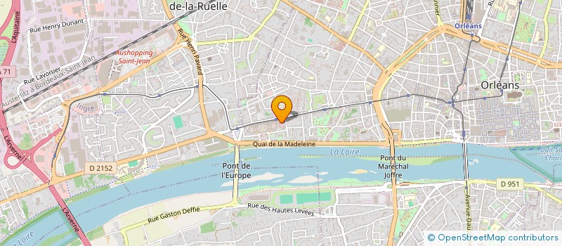 localisation de l'entreprise MONSIEUR LAURENT DHAYER à ORLEANS