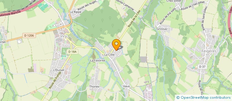 localisation de l'entreprise MONSIEUR LAURENT DHERBEYS  VIRY