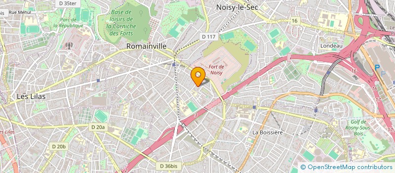 localisation de l'entreprise MONSIEUR LAURENT DHERBOMMEZ à ROMAINVILLE