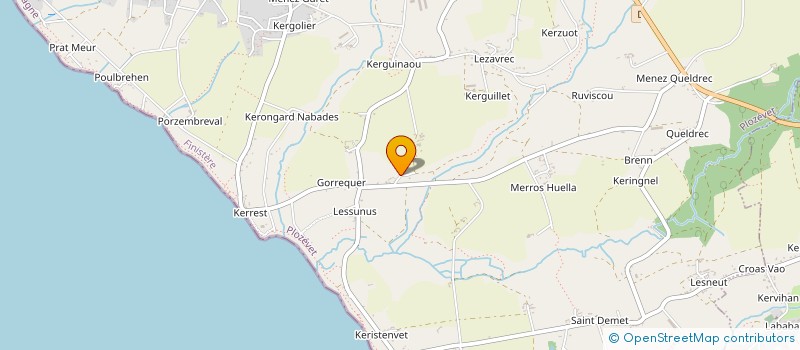 localisation de l'entreprise MONSIEUR LAURENT DI DONATO  PLOZEVET