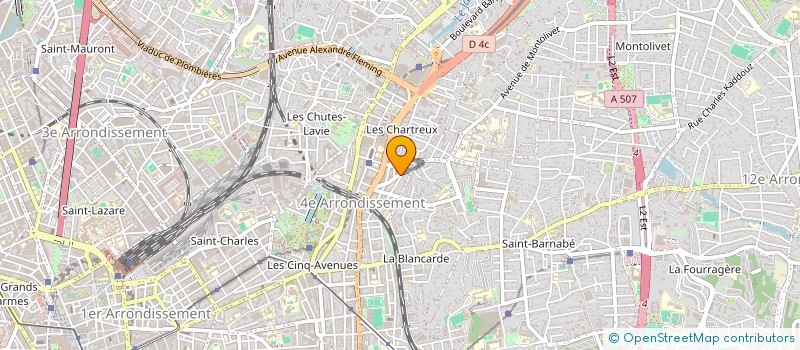 localisation de l'entreprise MONSIEUR LAURENT DIAZ à MARSEILLE