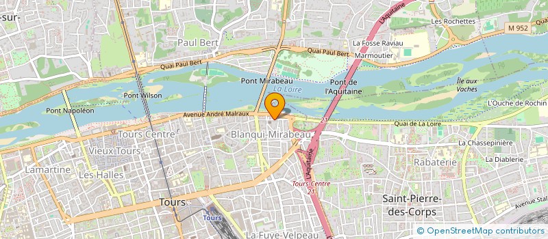 localisation de l'entreprise MONSIEUR LAURENT DIAZ  TOURS