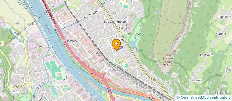 localisation de l'entreprise MONSIEUR LAURENT DIBILIO  SAINT-EGREVE