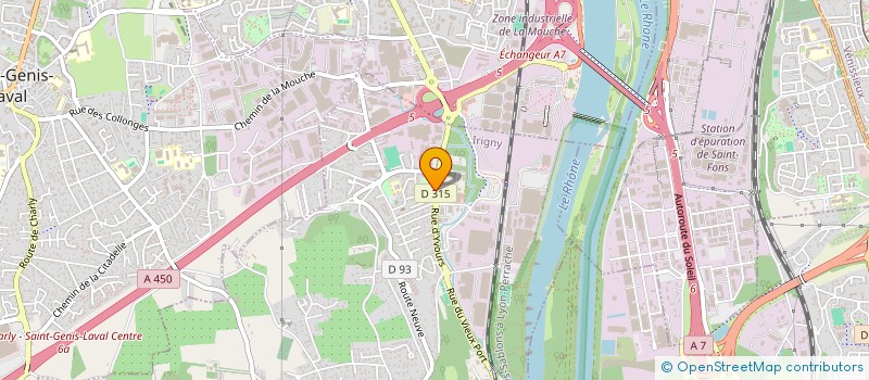 localisation de l'entreprise MONSIEUR LAURENT DIDIER  IRIGNY