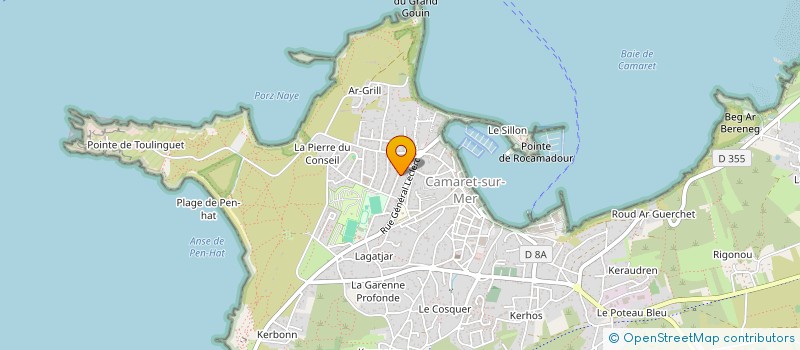 localisation de l'entreprise MONSIEUR LAURENT DIDOU  CAMARET-SUR-MER