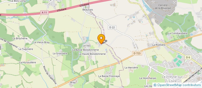 localisation de l'entreprise MONSIEUR LAURENT DIEHL  MONTRELAIS