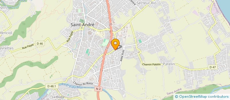 localisation de l'entreprise MONSIEUR LAURENT DIJOUX à SAINT-ANDRE
