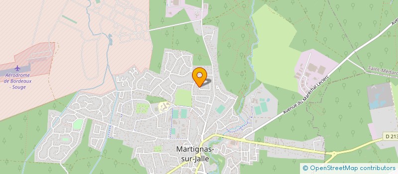 localisation de l'entreprise MONSIEUR LAURENT DISCOURS  MARTIGNAS-SUR-JALLE