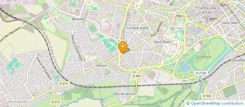 localisation de l'entreprise MONSIEUR LAURENT DIVERT à CAEN