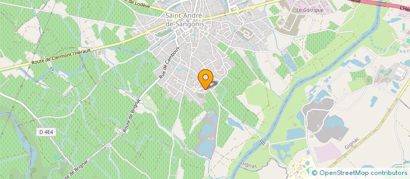 localisation de l'entreprise MONSIEUR LAURENT DOCON  SAINT-ANDRE-DE-SANGONIS