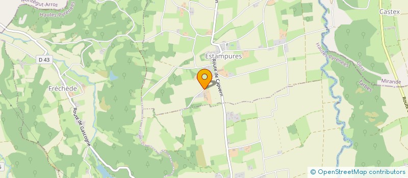 localisation de l'entreprise MONSIEUR LAURENT DOLEAC  ESTAMPURES