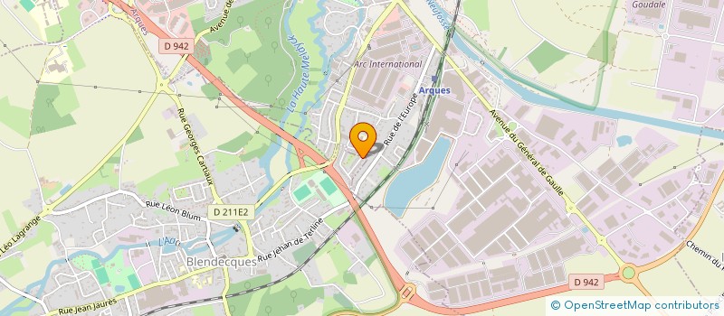 localisation de l'entreprise MONSIEUR LAURENT DOLLE  BLENDECQUES