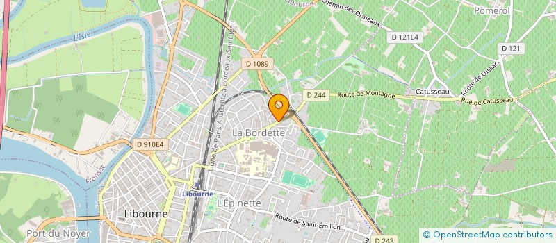 localisation de l'entreprise MONSIEUR LAURENT DONNADIEU à GRADIGNAN