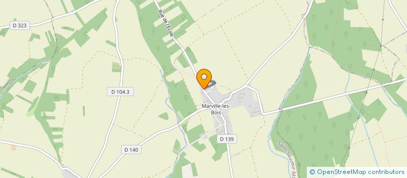 localisation de l'entreprise MONSIEUR LAURENT DOUCHIN à SAINT-SAUVEUR-MARVILLE