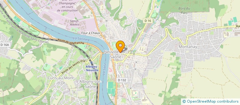 localisation de l'entreprise MONSIEUR LAURENT DOUMAS  NEUVILLE-SUR-SAONE
