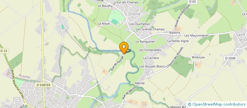 localisation de l'entreprise MONSIEUR LAURENT DRAJKOWSKI  FONTENAY-LE-COMTE