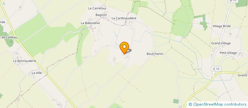 localisation de l'entreprise MONSIEUR LAURENT DROCHON à LEZAY