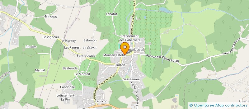 localisation de l'entreprise MONSIEUR LAURENT DROUAULT  SALLEBUF