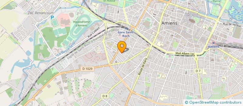 localisation de l'entreprise MONSIEUR LAURENT DROUET à AMIENS