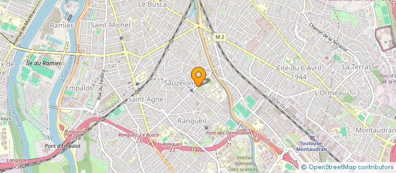 localisation de l'entreprise MONSIEUR LAURENT DROUILLARD à TOULOUSE