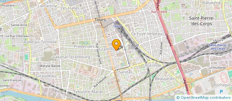 localisation de l'entreprise MONSIEUR LAURENT DROUIN  TOURS