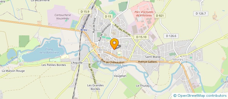 localisation de l'entreprise MONSIEUR LAURENT DU PUY à BROU