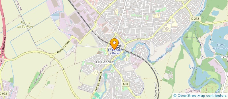 localisation de l'entreprise MONSIEUR LAURENT DUBIEN  LE CENDRE