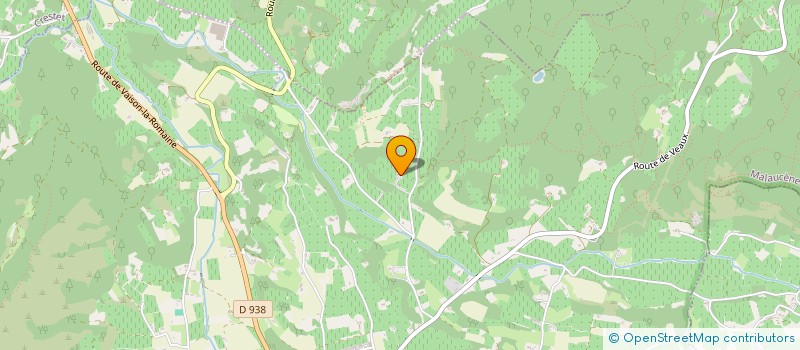 localisation de l'entreprise MONSIEUR LAURENT DUBOC  MALAUCENE