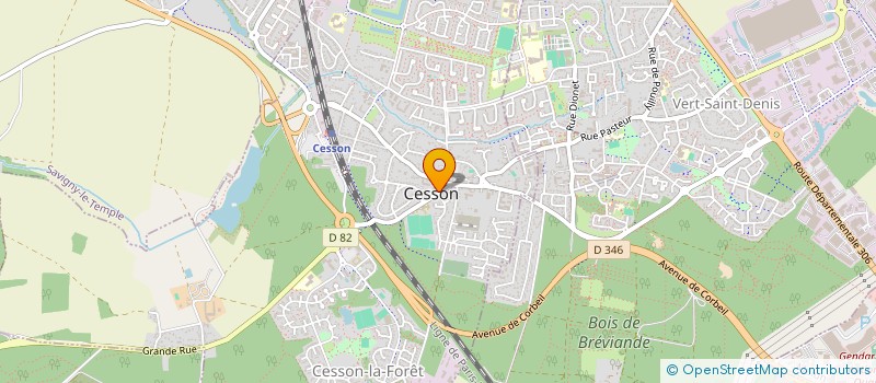 localisation de l'entreprise MONSIEUR LAURENT DUBOIS  CESSON