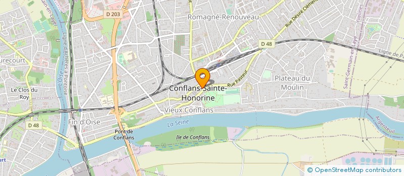 localisation de l'entreprise MONSIEUR LAURENT DUBOIS à CONFLANS-SAINTE-HONORINE