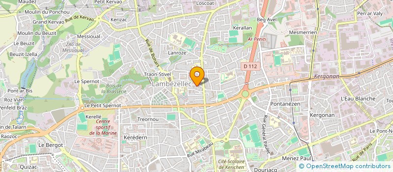 localisation de l'entreprise MONSIEUR LAURENT DUBOIS à BREST